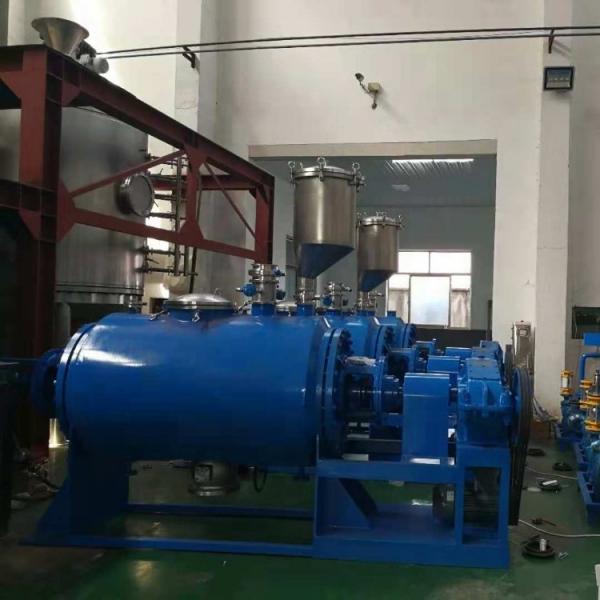 Quality SUS316L 10000kg Rvacuum Harrow Dryer , Hot Water Rotary Vacuum Paddle Dryer for sale