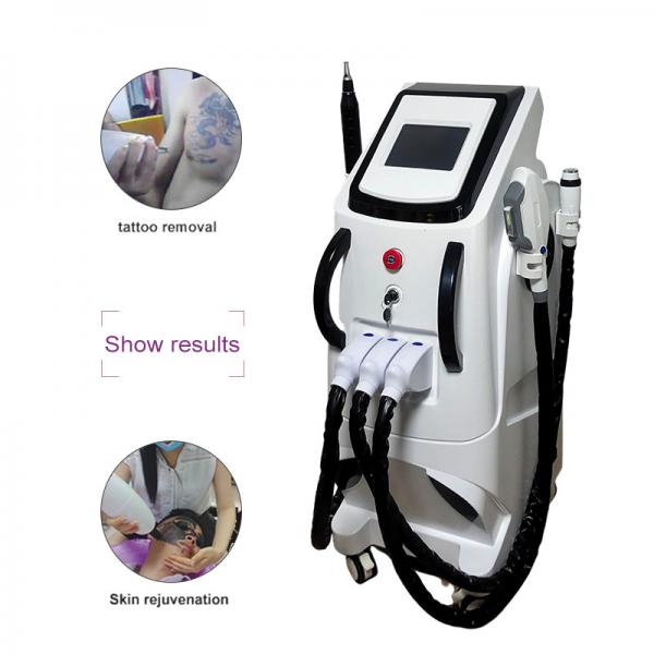 Quality IPL 3 In 1 OPT Beauty Machine Pigment Removal RF Skin Lift  White for sale