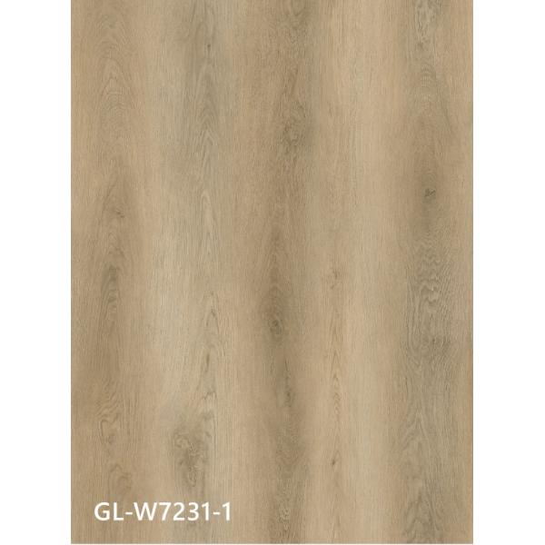 Quality Grain Stone Rigid SPC Vinyl Floor Anti Slip Bright Brown Grey Jump Color Oak GKBM Greenpy GL-W7231-1 for sale
