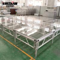 China aluminium Easy assemble acrylic platform wedding stage factory