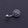 China Hot sale body piercing jewelry fashion navel belly button ring factory