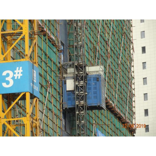 Quality Fully Safety Device VFD 400M Rack And Pinion Elevator for sale
