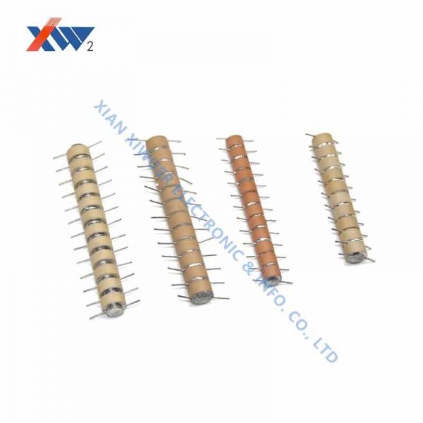 Quality 15kV High Voltage Ceramic Capacitor Low Loss Multiplier Capacitor String for sale