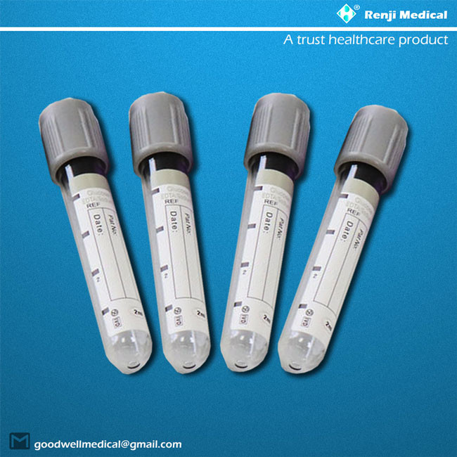 China PET/Glass Disposable Vacuum Blood Collection Tube , Plasma Blood Sample Vials factory