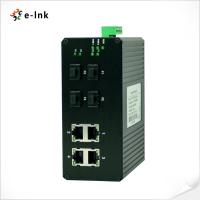 China 4 Ethernet Gigabit Ports + 4 SFP Gigabit Industrial Ethernet Switch factory