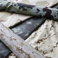 China 200gsm Blue Camo Fabric Purple Camouflage Material Twill 3/1 factory