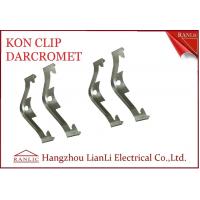Quality Electro Galvanized EMT Conduit Fittings NO 65 Manganese Steel Caddy Clip Kon for sale