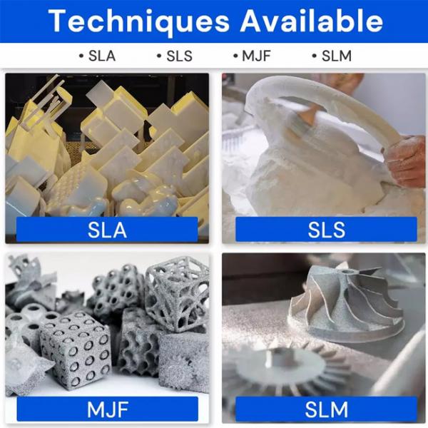 Quality Rapid Prototyping SLM Printing Custom 3D Printed Metal Parts Model Service for sale