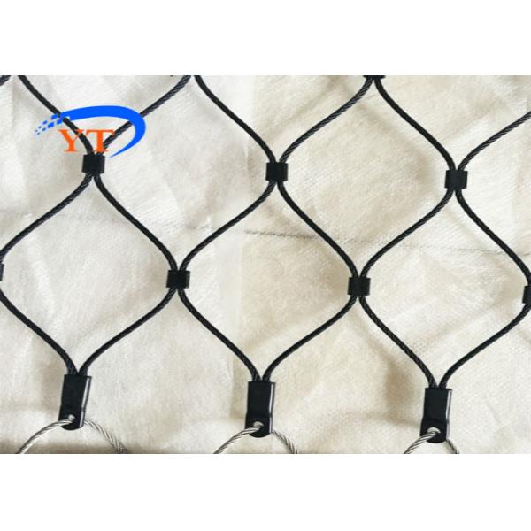 Quality SS Black Oxide Wire Rope Mesh X Tend Safety Cable High Strength Fencing for sale