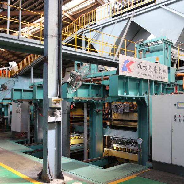 Quality High Precision Metal Moulding Line High Efficiency Production Sand Molding Line for sale