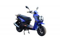China Bike Gasoline Engine/Gasoline Motor Bike Kit 125cc 150cc cheap gas scooter for sale blue plastic body factory