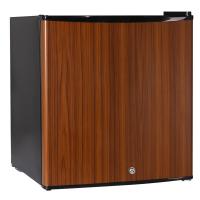 Quality 45 Liter Silent Table Top Mini Fridge , Wooden Small Fridge And Freezer for sale