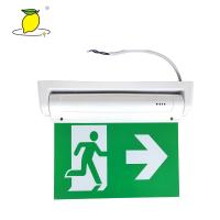 China China  Factory Manufacture plastic emergency green exit sign lights big sale 2019 for sale