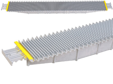 Quality Pitch 133mm Escalator Aluminum Pallet Type 1000 Narrow Depth Escalator Spare Part for sale