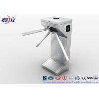 Quality Vertical Tripod Access Control Turnstiles Semi - Auto Compact For Outdoor for sale