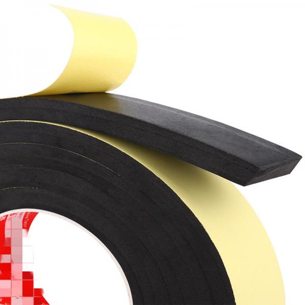 Quality 1/4 Inch Wide Foam Insulation Tape Self Adhesive Strips Oil Resistance for sale