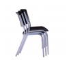 China Banquet New Stackable Chairs Powder - Coated Steel Frame Conference Event Use factory