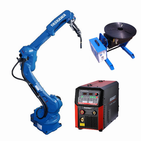 Quality Yaskawa AR2010 Welding Robot Arm With CNGBS Positioner And Welding Machine for sale