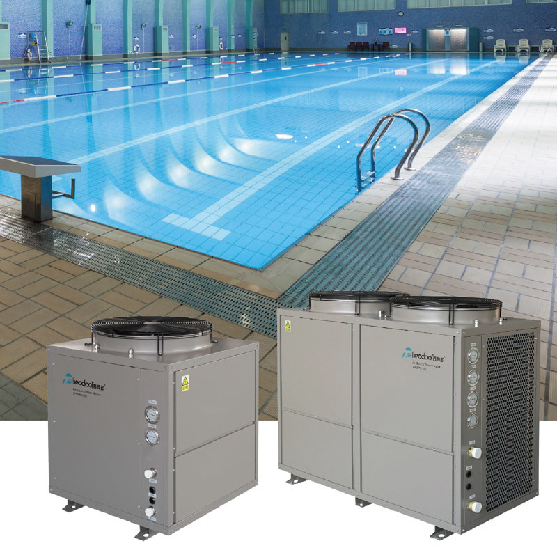 China Energy Saving Swimming Pool Heat Pump , Air Source Water Heater Heat Pump factory