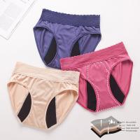 China Sexy lace 4 Layers Leak proof Panties Menstrual High Rise for girls factory