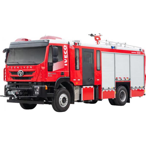 Quality SAIC-IVECO 6T CAFS Water Foam Tank Fire Engine Specialized Vehicle Good Price China Factory for sale