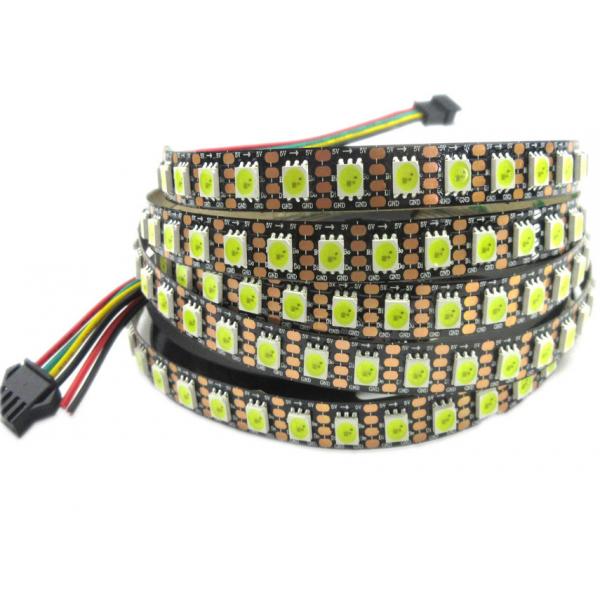 Quality Addressable Programmable Waterproof White Led Strip Lights 5050 SMD WS2813 for sale