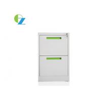 Quality Two Drawers Vertical Steel Filing Cabinets , Metal File Storage Cabinets for sale