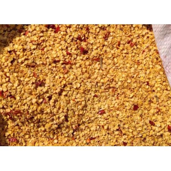 Quality Granule Dried Chilli Seeds 10PPB 15000SHU Spicy Pepper Seeds HACCP for sale
