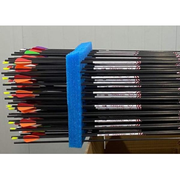 Quality 144 Arrows Pack,Id.165",4.2mm 1.75" Vanes Fletched Hawkeye Small Target carbon for sale