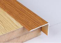 China Industrial 30 X 50 Aluminium Angle Profiles Wood Grain Transfer Printing factory