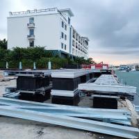 China Plastic Dock Piling Caps D325-D600 Diameter Size Kaishin Band factory