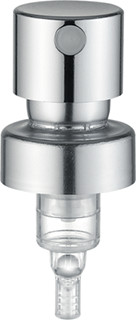 Quality ODM K403 Fine Mist Perfume Pump Sprayer 0.10cc Aluminum Silver Color for sale