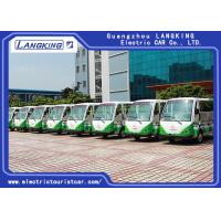 China 11 Persons Village Electric Shuttle Car 72V / 5KW AC Motor Range For 100km factory