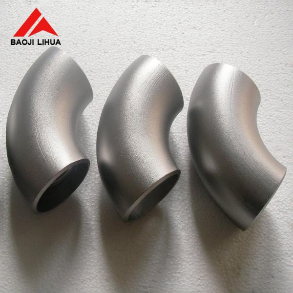 Quality Gr1 Gr2 90 Degree Titanium Elbow Long Radius DN50 Chemical Industry Use for sale
