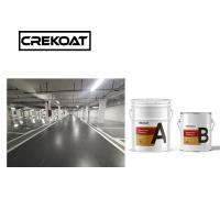 china Visibility Grey Epoxy Floor Paint Poured Top Coat Concrete Coatings Strength