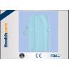 China PP Or PE Coated Disposable Isolation Gowns Different Size with V Collar and Pockets factory