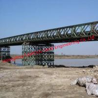 Quality Single Lane Steel Bailey Bridge Rental Prefabricated Modular Shoring System for sale