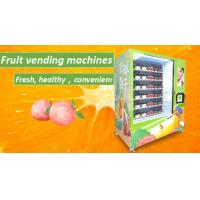 China Middle Pick Up Cut Fruit Salad Box Health Vending Machine Push Board Elevator for sale
