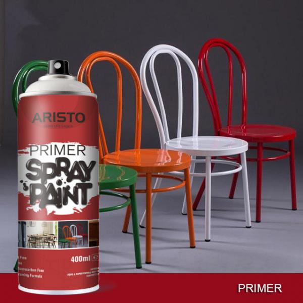 Quality 400ml Clear Acrylic Spray , Aristo Primer Spray Paint Base Coat Multi Colors for sale