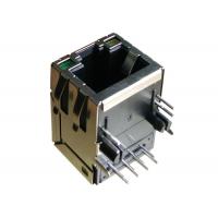 China 1-6605706-1 MAG45 Modular Jack Shielded,OPTIONAL Decouping Capacitor With Leds factory