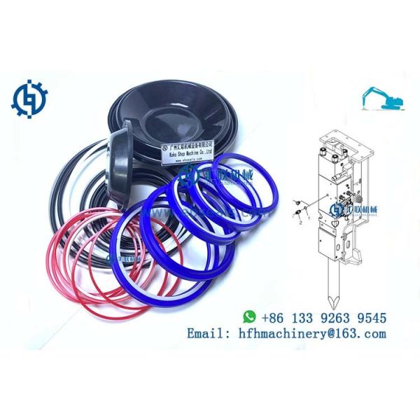 Quality Multi Color Hydraulic Breaker Seal Kit Use In  Hammer H115Es for sale