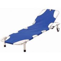 Quality Collapsable Aluminum Folding Stretcher Lightweight Portable Aluminum Alloy 4 for sale