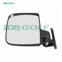 Quality Left And Right Golf Cart Rear View Mirror 180 Degree Views Black Color for sale