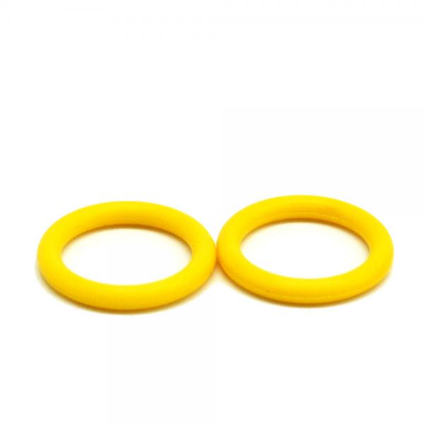 Quality Yellow FKM NBR VAMAC High Temperature O Ring Seals IRHD Hardness for sale