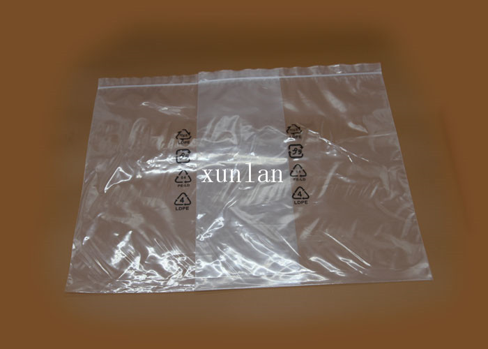 China Waterproof Security Anti Static PE Bag , Soft Small Plastic Shopping Bags for sale