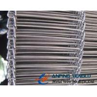 China AISI304, AISI316 Rod Work Ladder Belt, Single Loop Edge & Double Loop Edge factory