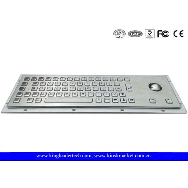 Quality Kiosk Keyboard And Trackball Keyboard Stainless Steel With Pointing Devise for sale