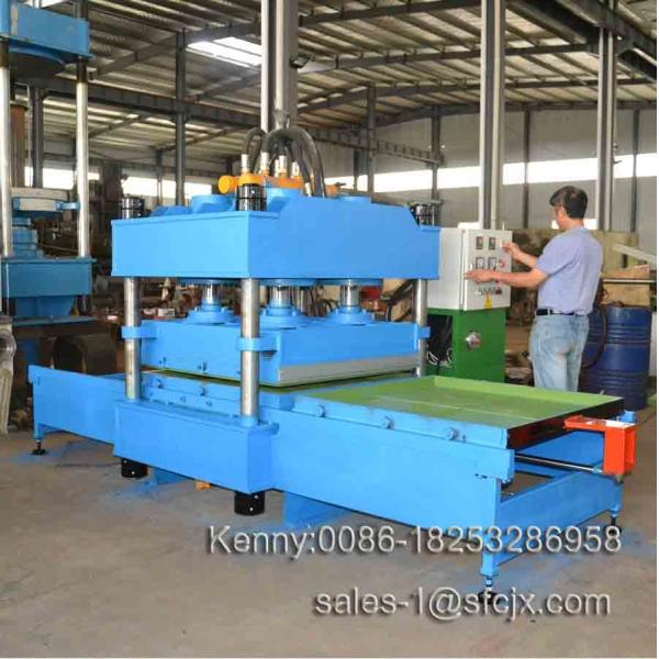 Quality Multifunctional Down Stroke Rubber Floor Mat Making Machine for sale