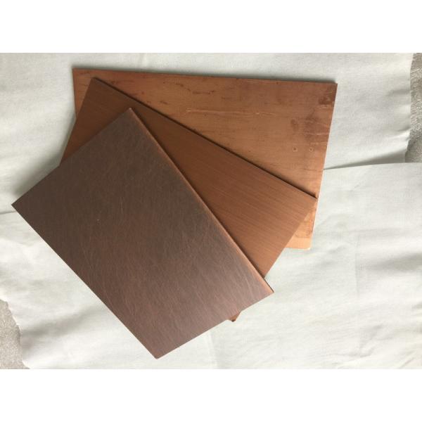 Quality Fireproof Copper Composite Panel 2000mm Length Heat Insulation For Roofing for sale