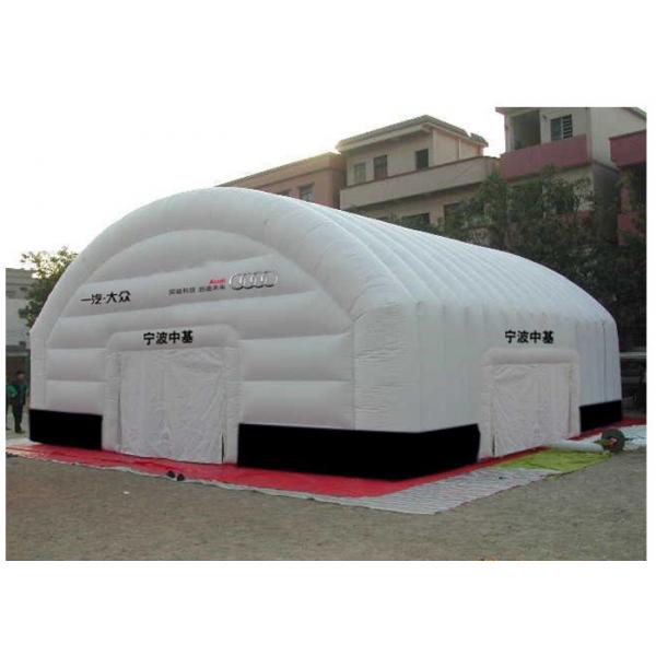 Quality Printed Party Large Inflatable Air Tent With Logo In White For Wedding for sale